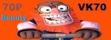 Баунти Bounty 70₽ код VK70